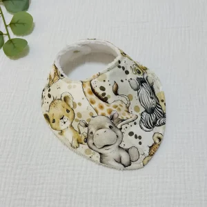 babero-bandana-bebe-animales-selva