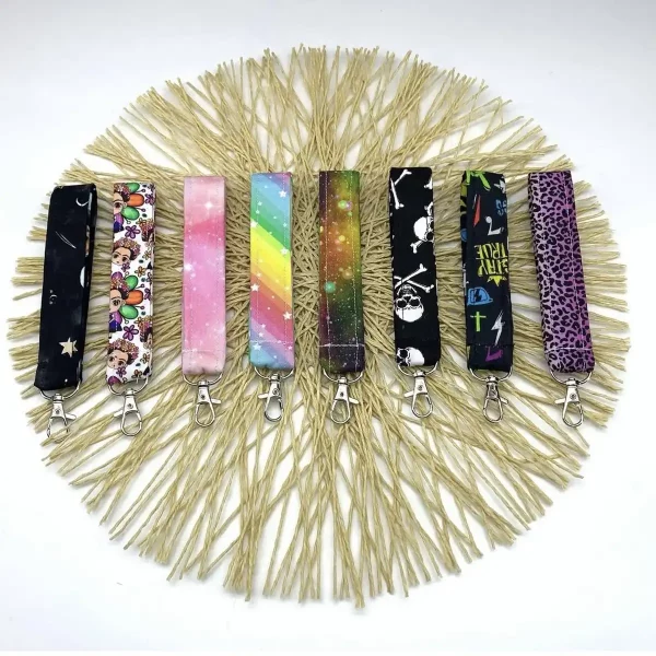llavero-pulsera-tela-estampada-personalizada