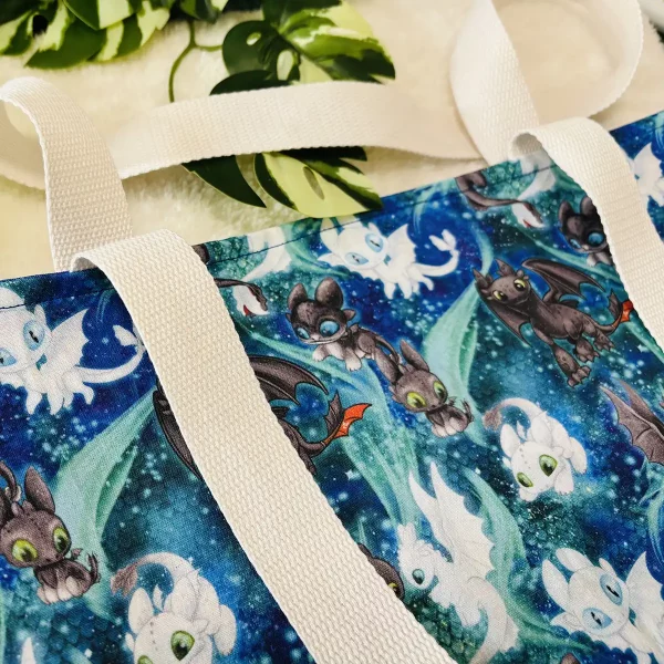 bolsa-tote-bag-algodon-estampado-dragones-fantasia